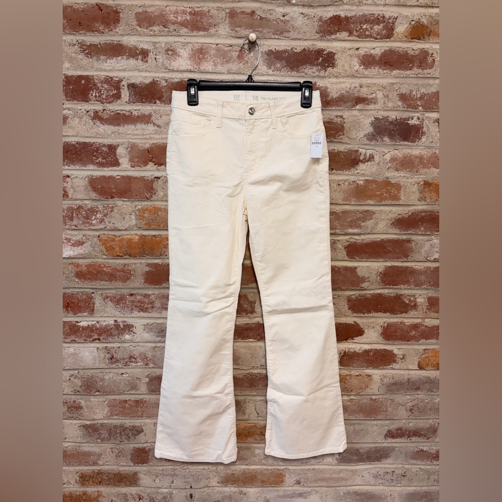 GAP kids size 16 70s high rise Flare Pants corduroy pants